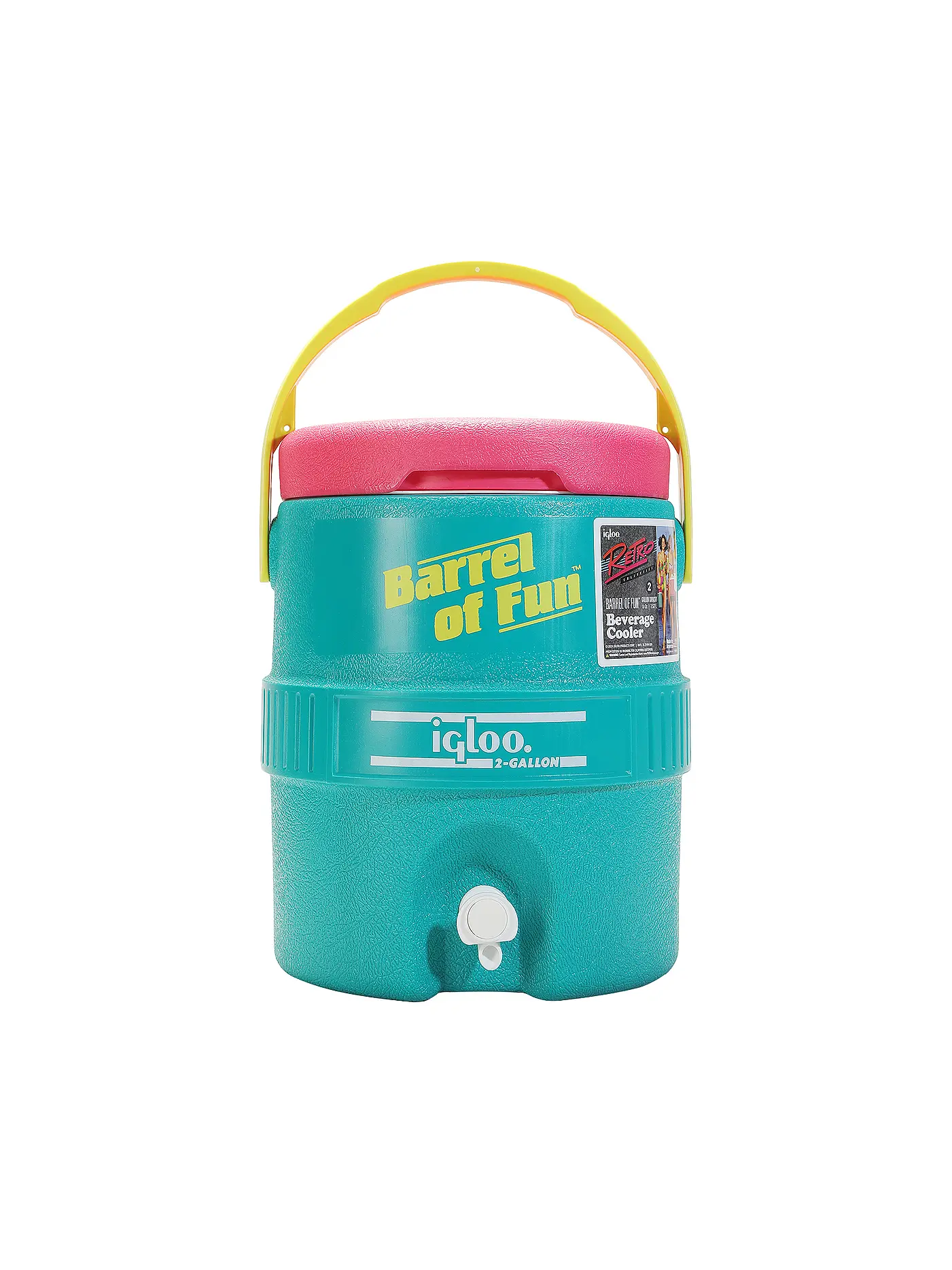 IGLOO | Retro-Getränkespender Barrel of Fun (2 Gallonen) | 